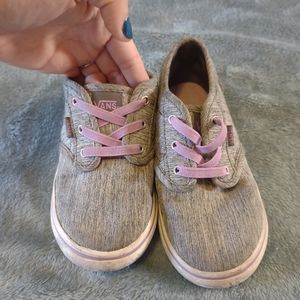 Little girl slip on vans